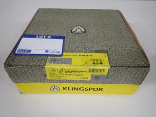 Box of (10) Klingspor Steel Grinding Discs.