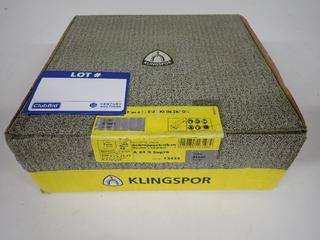 Box of (10) Klingspor Steel Grinding Discs.