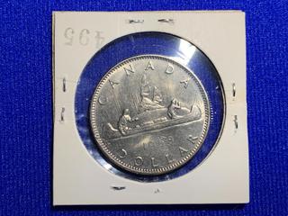 1968 Canada Twenty-Five-Cent Coin.