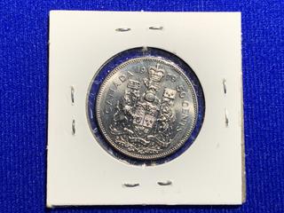 1979 Canada Fifty-Cent Coin.
