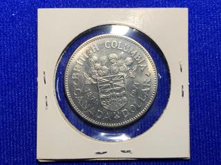 1971 British Columbia Canada Dollar.
