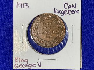 1913 Canada One-Cent Coin.
