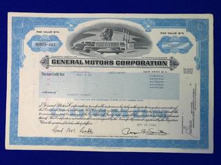 General Motors Corporation Bank Shares.