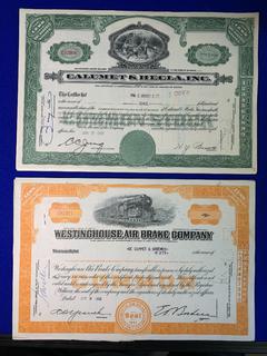 Calumet & Hecla Inc., Westinghouse Air Brake Company Bank Shares.