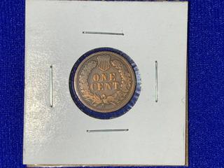 1894 United States Of America One-Cent Coin.