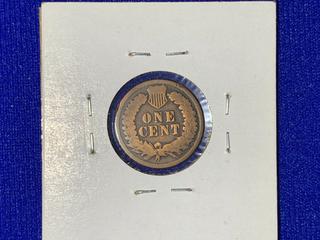 1881 United States Of America One-Cent Coin.