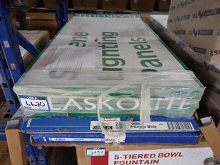 (3) Boxes of Acrylic Lighting Panels.