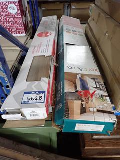 (3) Boxes of Assorted Vinyl Flooring.