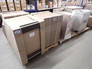 Assorted Wall Cabinets, Damaged.