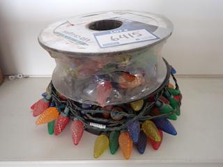 (2) Sylvania LED C9 Christmas Lights, 50 Multi-Colored Per Roll.