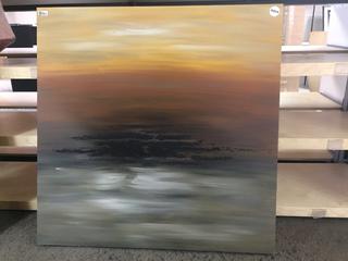 Painting. 39-1/2in x 39-1/2in.