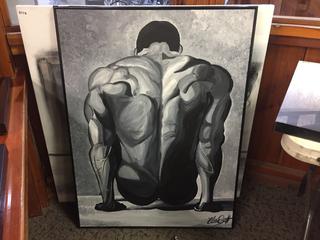 Painting. 41in x 30in.