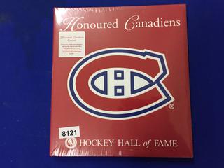 Honoured Canadians Hockey Hall Of Fame Book.