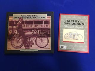 "Harley and the Davidsons" by Pete Barnes & Classic Motorcycles by Gary Johnstone.