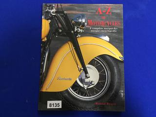 "A-Z of Motorcycles" by Roland Brown. 