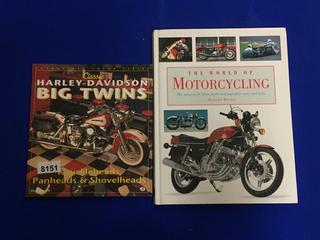 "Classic Harley-Davidson Big Twins" & "The World Of Motorcycling" by Roland Brown.