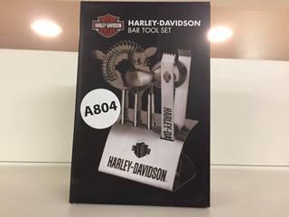 Harley Davidson Bar Tool Set.