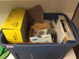 Assorted Sanding Supplies.