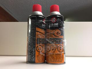 (2) 3-In-One Professional High Performance Penetrant.
