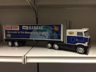 Nylin Corp. Bandag Battery Powered Toy Truck.