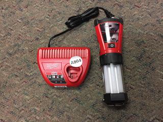 Milwaukee M12 Charger & LED Lantern Flood Light.