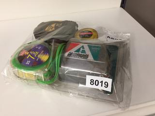 (4) Tape Measures.