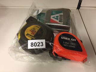 (3) Tape Measures.