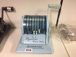 Blue Paymaster Ribbon Writer.