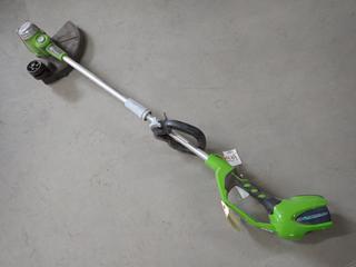 Greenworks 40V 13in Weed Trimmer, No Battery or Charger.