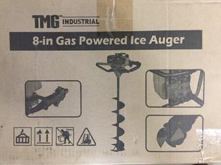 TMG 8in Gas Powered Ice Auger, New.