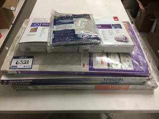 Assorted Household Filters.