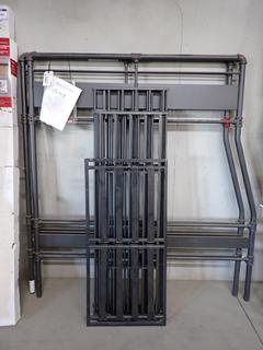 Brantley II Collection Bunk Bed 37735 with Slat System Metal Construction, Incomplete.