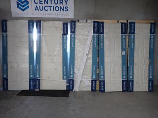 (5) Assorted Interior Doors, Damaged.