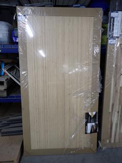 BL Centerpointe Bamboo Glulam Wood Island Top, 39in x 74in, 1-1/2in, Damaged.