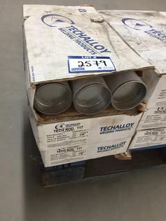 (3) Boxes of Techalloy Tech Welding Rod 117, ENICRCOMO-1, AWS/SFA 5.77.