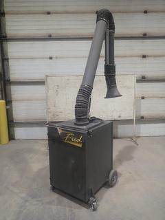 2016 Diversi-Tech Model Fred Jr 1.5hp 115V Portable Fume Extractor. SN FRJ16061230