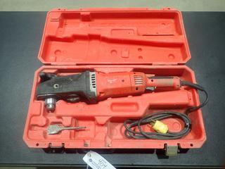 Milwaukee Super Hawg 120V 1/2in Heavy Duty Right Angle Drill. SN 407CD12280597