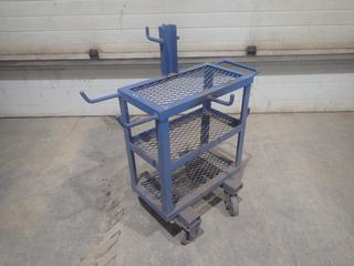 32 1/2in X 12in X 27in Welding Cart