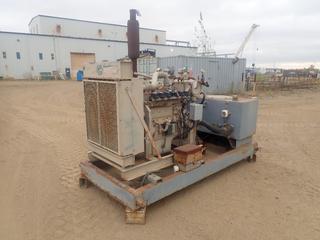 2004 Hydraulic Power Pack C/w Cummins Model GTA5.9 116hp Turbo Diesel Engine, SN 46412248 C/w 47in X 22in X 24in Rexroth Hydraulic Storage Tank *Note: Running Condition Unknown*