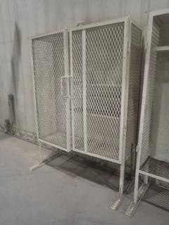 5ft X 19in X 7ft 2-Door Steel Storage Unit