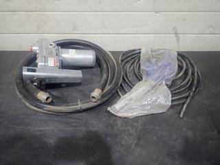 2015 GPI Model 1115S 120V Fuel Transfer Pump C/w Hose And Nozzle. *Unused*