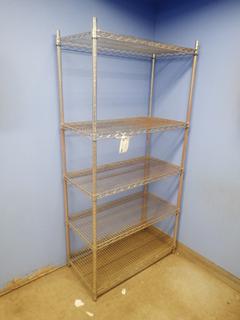 5-Tier Stainless Steel Storage Rack