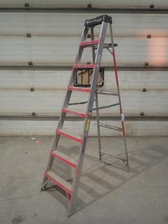 Louisville 8ft Aluminum Step Ladder