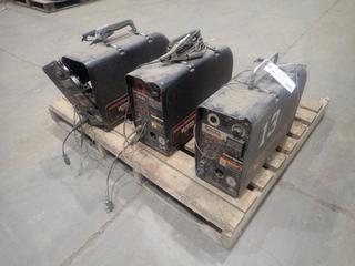 Qty Of (3) Lincoln Electric LN-25 Wire Feeders *Note: Parts Only*