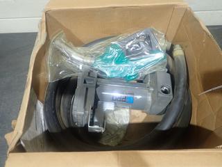 2016 GPRO Model PRO25-012 12VDC Fuel Transfer Pump C/w Nozzle And 1in Hose. SN B78676915 *Unused*