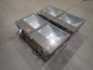 Qty Of (4) Appleton 120/277/347V 1000W Floodlights