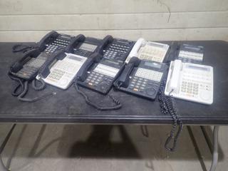 Qty Of (10) Panasonic Office Phones