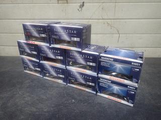 Qty Of (10) Sylvania 4X6 Sealed Beam Headlamps  *Unused*