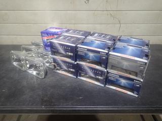 Qty Of Sylvania And Wagner Sealed Beam Headlamps *Unused*