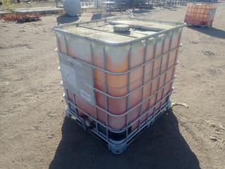 Schutz 1000L Liquid Storage Tank *Note: Last Contained Polymethylene Polyphenylene Isocyanate*